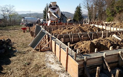 Krovovi Rade, Izrada krovova i temelja, Kosjerić, Zapadna Srbija